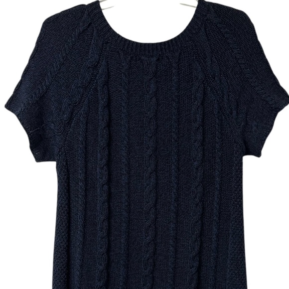 Style & Co Navy Cable Knit Tunic Sweater
Size 1X - Picture 7 of 10